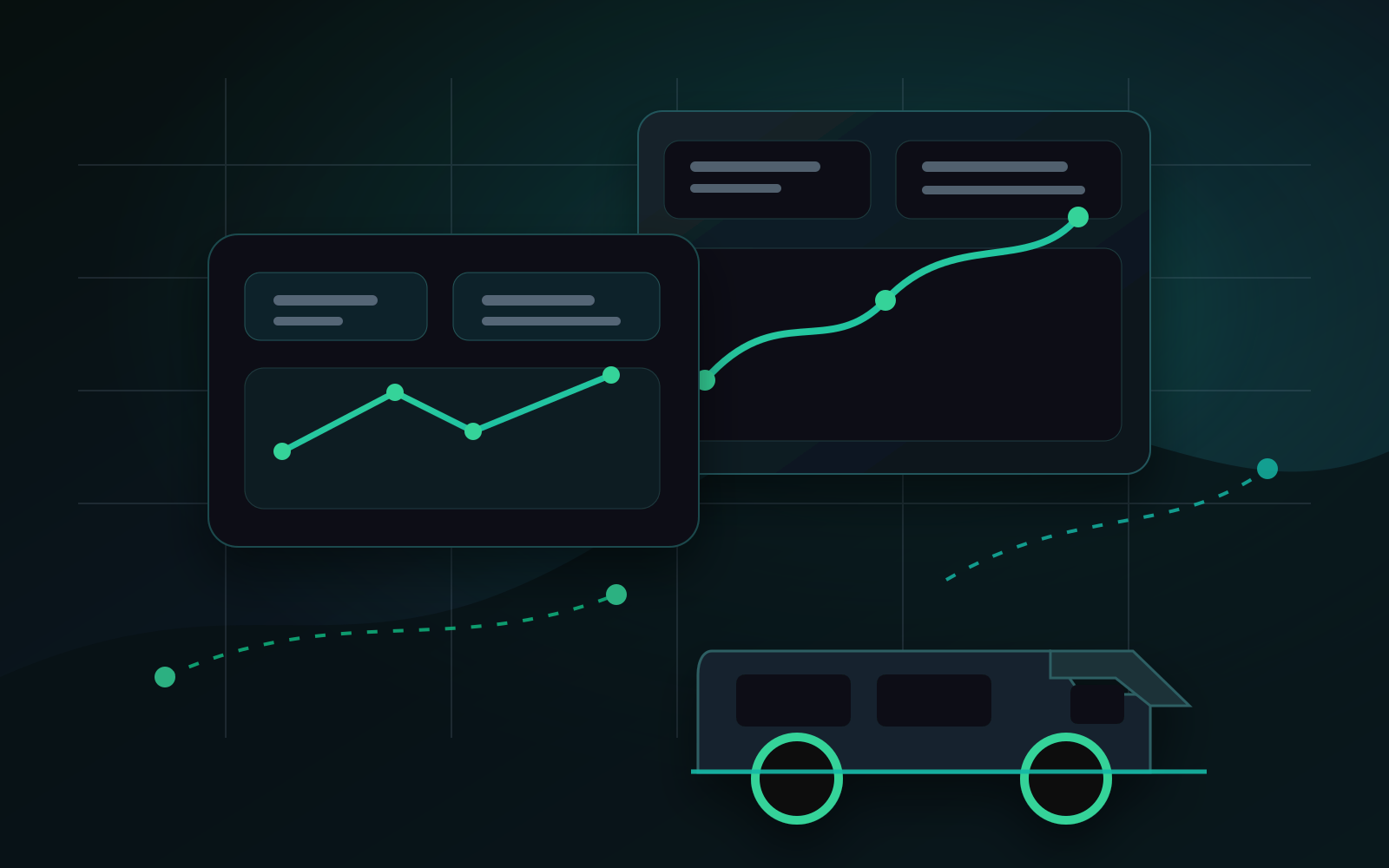LogisticaBot com painel de cotações, rotas e status de entrega